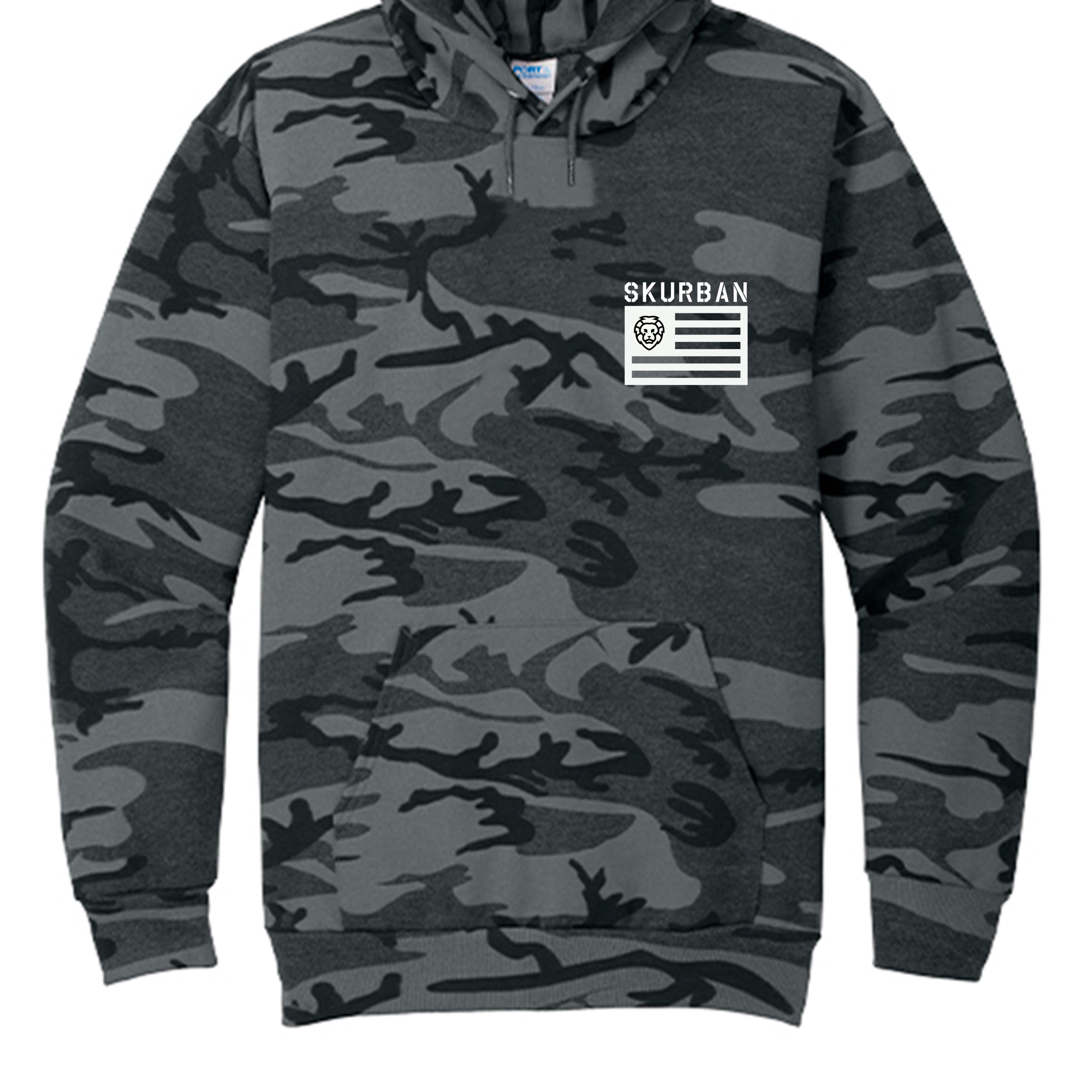 Black Heather Camo - PC78HC - FRONT